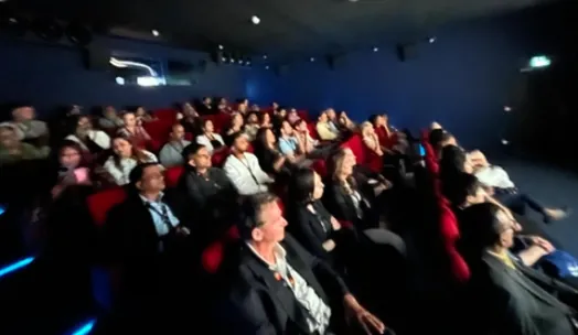 Audience at the Cannes screening
