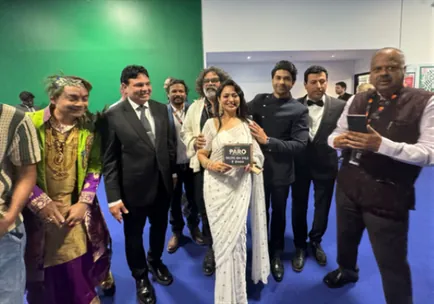 The Paro team at Cannes