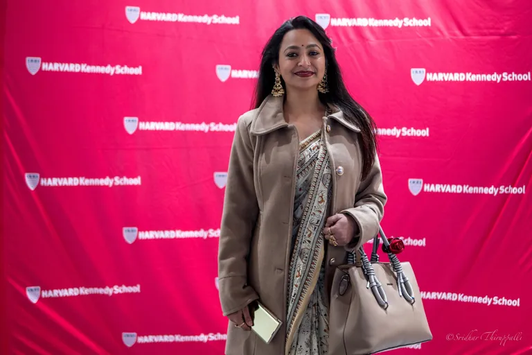 Trupti Bhoir at a screening of Paro
