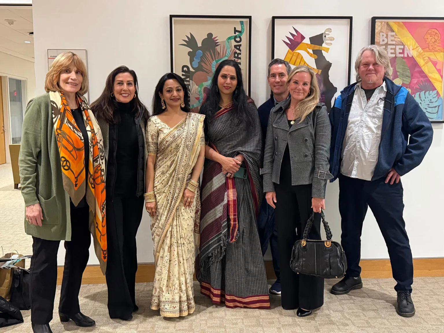 Group photo at Harvard Kennedy School