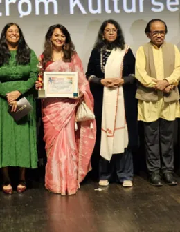 Award night at Bollywood Festival Norway