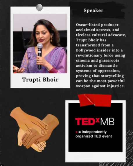 TEDx Manhattan Beach speaker card