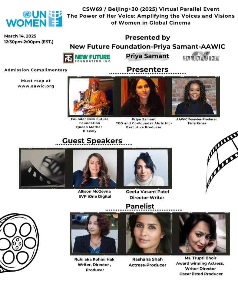 UN Women CSW69 event poster